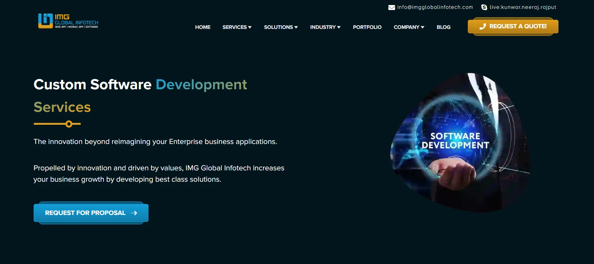 img global custom software development company